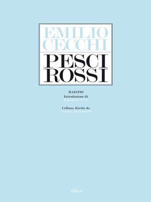cover image of Pesci rossi